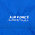 Vintage Nike Air Force Basketball Blue Windbreaker Jacket 1990S Size Large