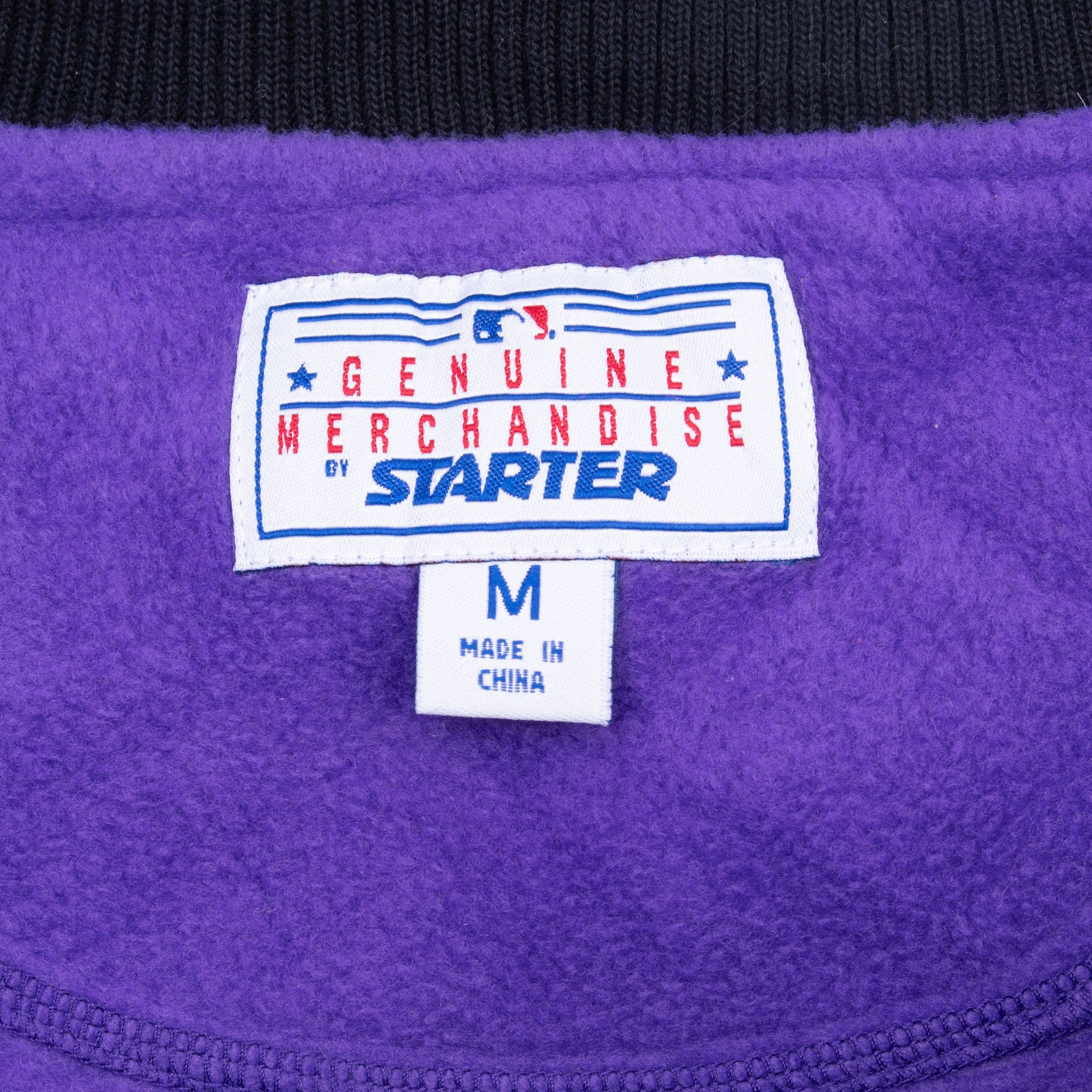 Vintage Mlb Arizona Diamondbacks Starter Pullover Fleece Jacket 1990S Size Medium