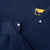VINTAGE NIKE SWOOSH NAVY BLUE SWEATSHIRT LATE 1980S SIZE LARGE