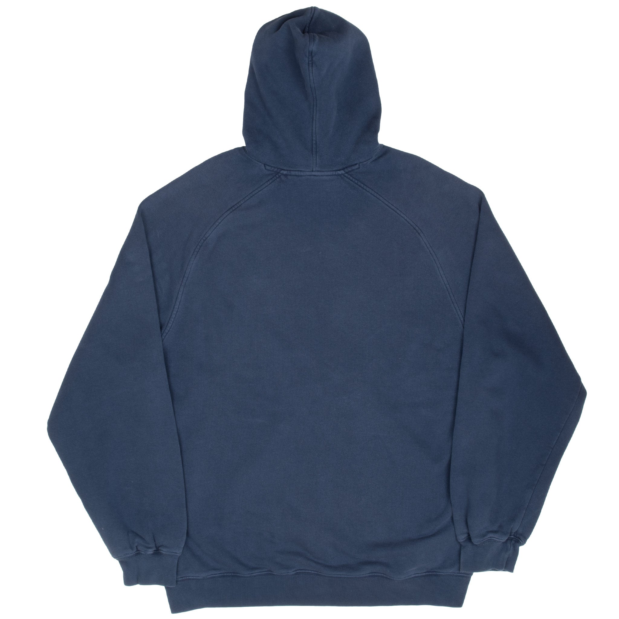 Vintage Nike Classic Swoosh Navy Hoodie Sweatshirt 2000S Size XL