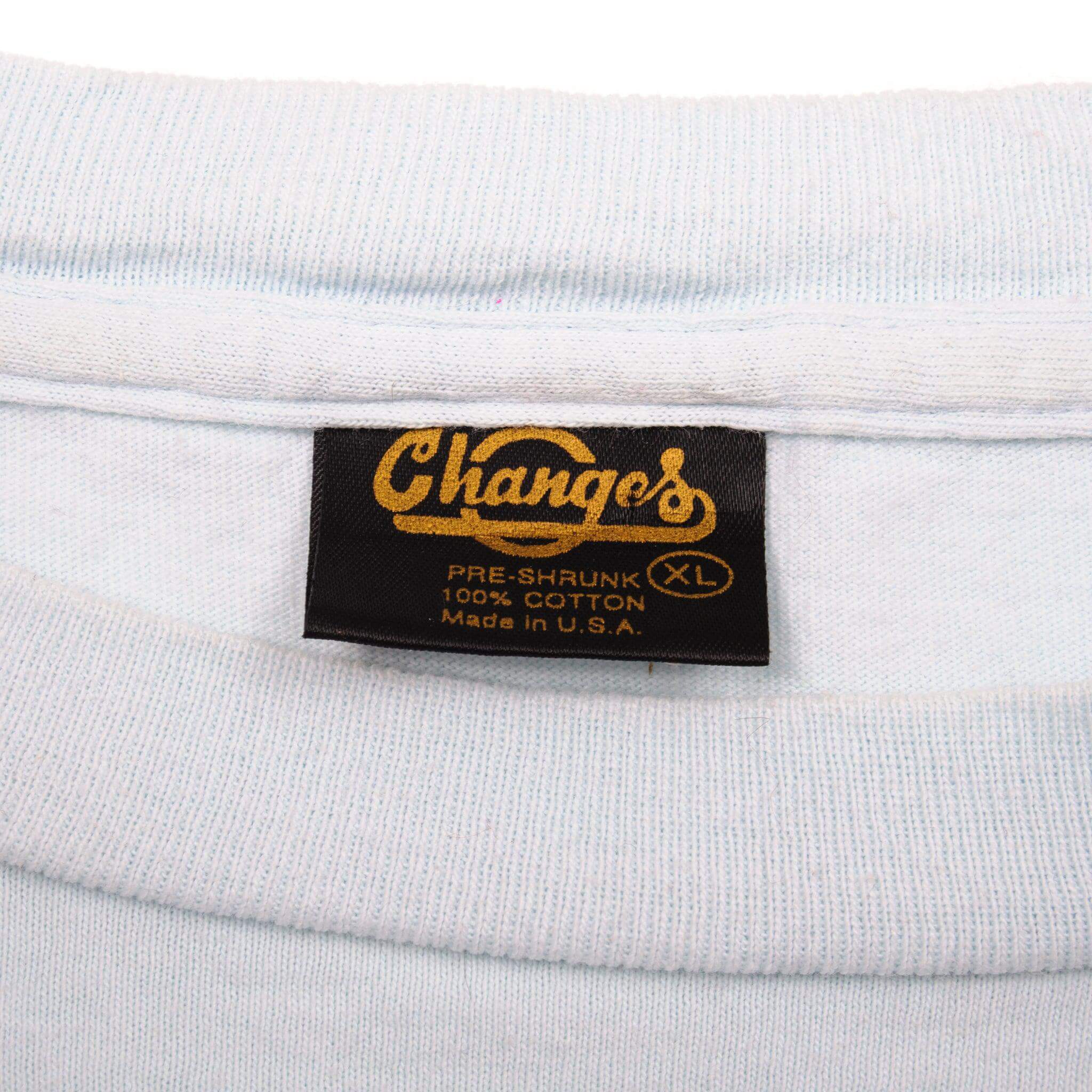 Vintage Hello Kitty Changes Tee Shirt 1996 Size XLarge Made in USA with single stitch sleeves.