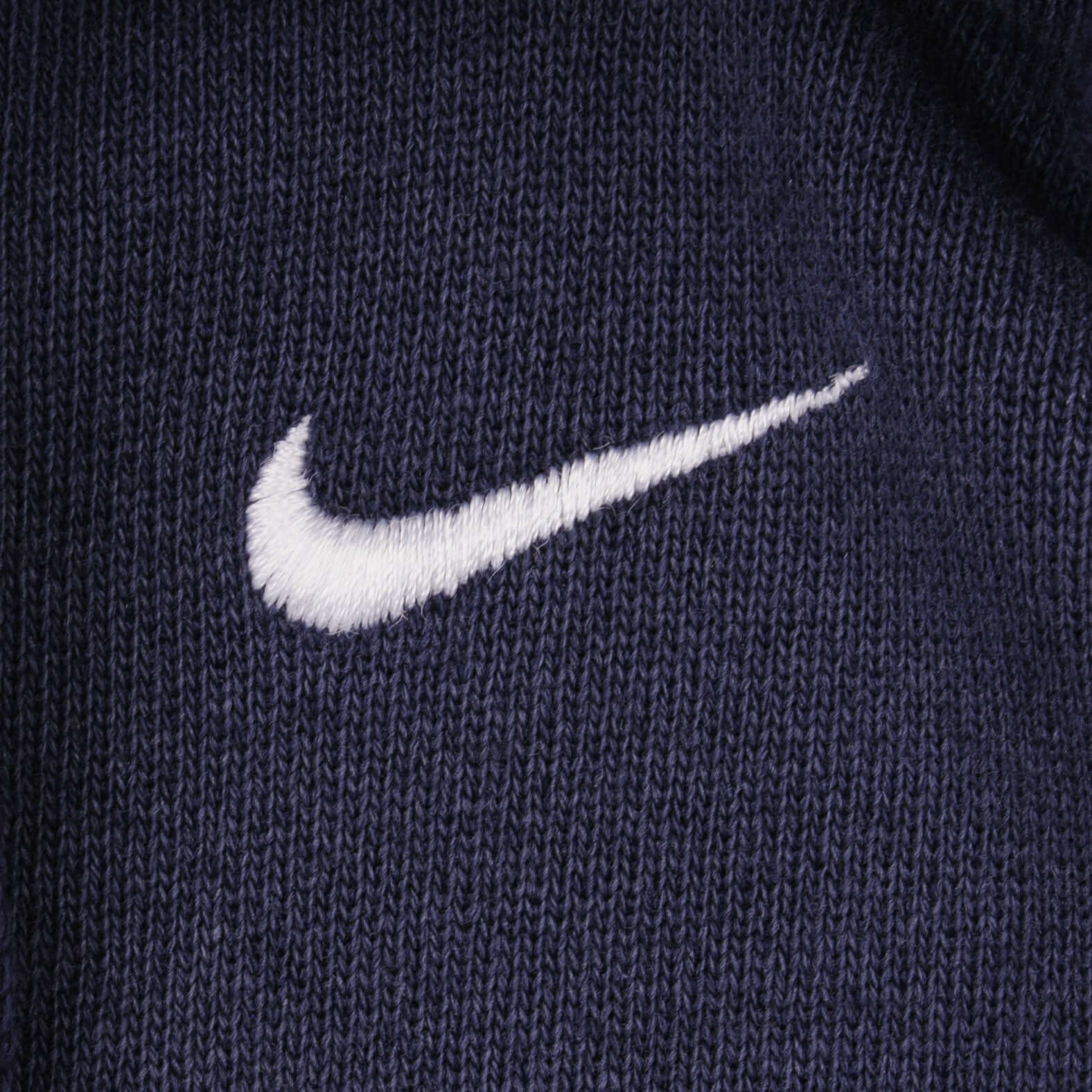 Vintage Blue Nike Middle Swoosh Hoodie 90S Size Large