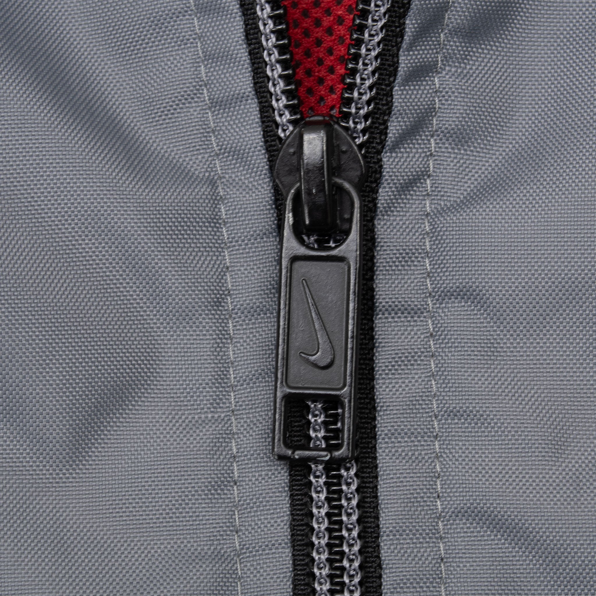 Vintage Nike Center Swoosh Grey Pullover Windbreaker Jacket 2000S Size XL