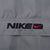 Vintage Nike Center Swoosh Grey Pullover Windbreaker Jacket 2000S Size XL