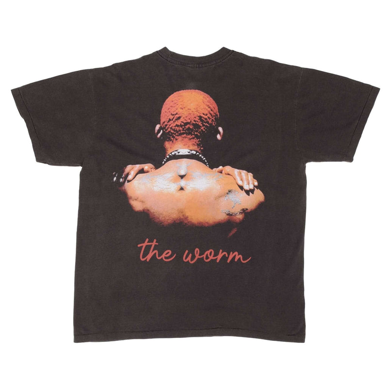 Bootleg Tee Shirt Nba Dennis Rodman Chicago Bulls Size Large Single Stitch