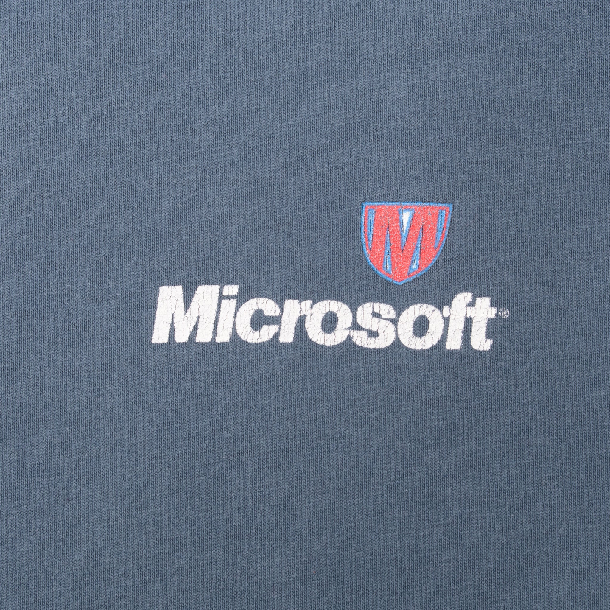 VINTAGE MICROSOFT GIVING CAMPAIGN 2001 TEE SHIRT SIZE 2XL