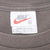 Nike neck tag marked XL and Made in U.S.A. inside brown ribbed crew neckline