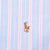 VINTAGE RALPH LAUREN BLUE STRIPED SHIRT 1990S SIZE LARGE