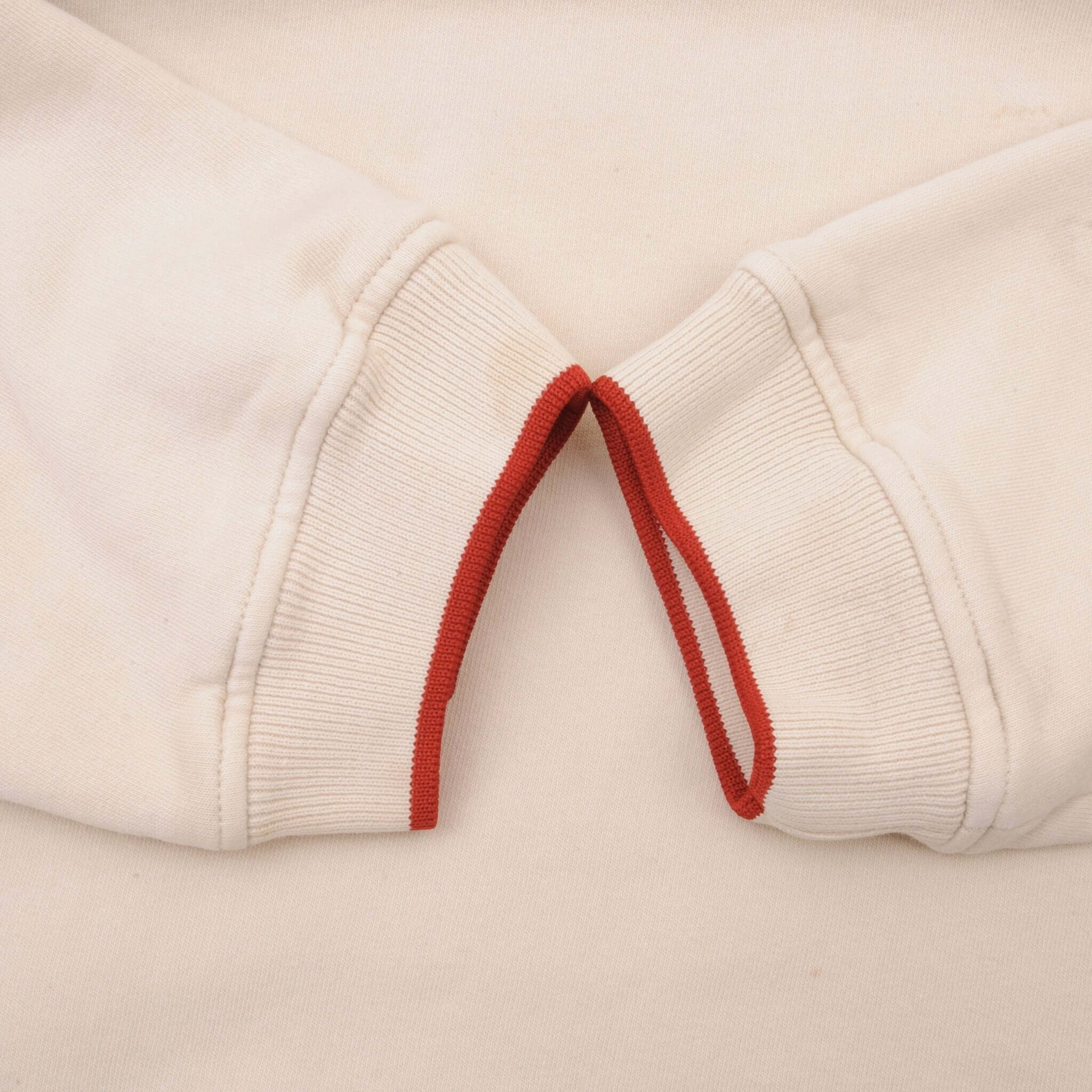 Vintage Nike Athletic Spellout Swoosh Beige Crewneck Sweatshirt 2000S Size XL