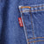 Beautiful Indigo Levis 501 Jeans 1990S Made in USA with Medium wash Size on Tag 36X40 Actual Size 34X37 Back Button #653