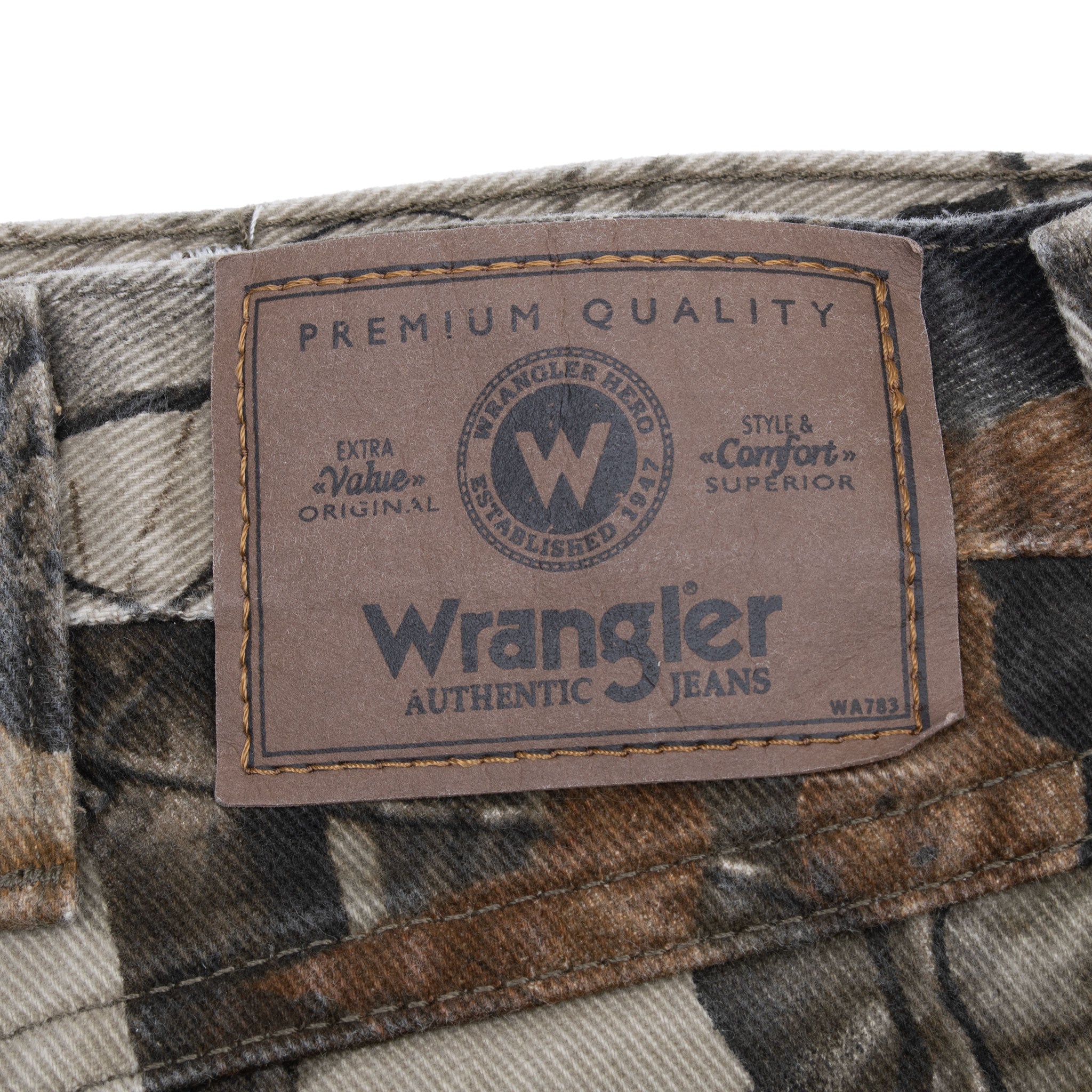 Vintage Wrangler Realtree Hardwoods Hunting Camo Pants Size 36X31

Size on Tag 38X32 actual size is 36X31