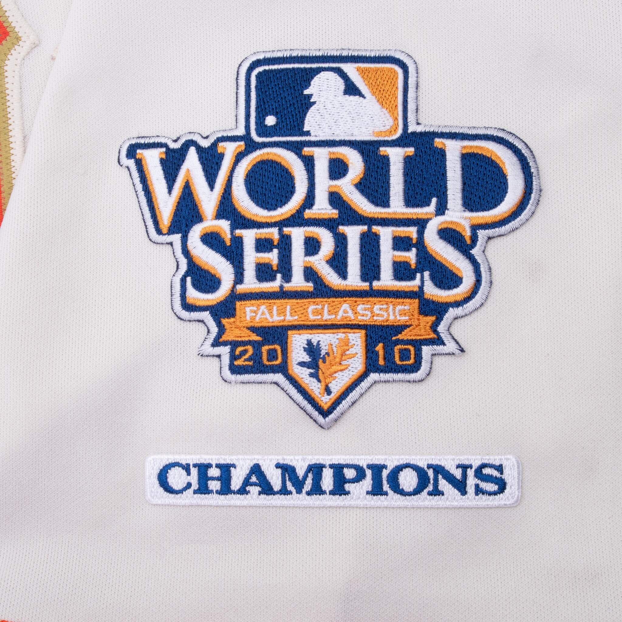 Vintage Mlb San Francisco Giants Tim Lincecum #55 World Series 2010 Majestic Jersey Size 2XL Made In Usa