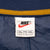 Vintage Nike Center Swoosh Navy Blue Pullover Windbreaker Jacket 1990S Size 2XL
