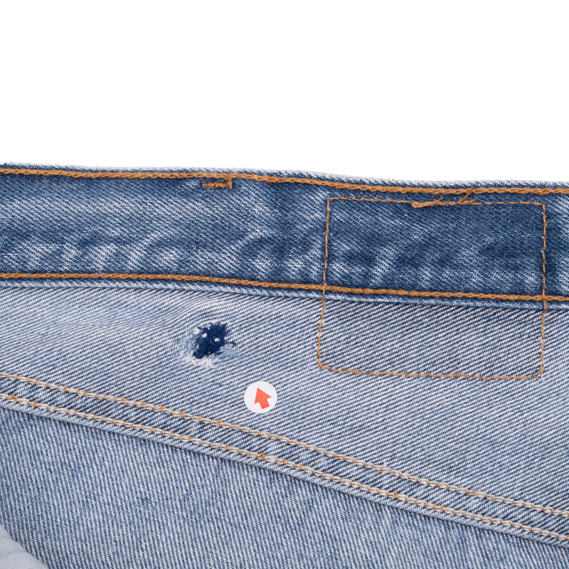 VINTAGE LEVIS 501 INDIGO BLUE JEANS 1990S SIZE 43X29