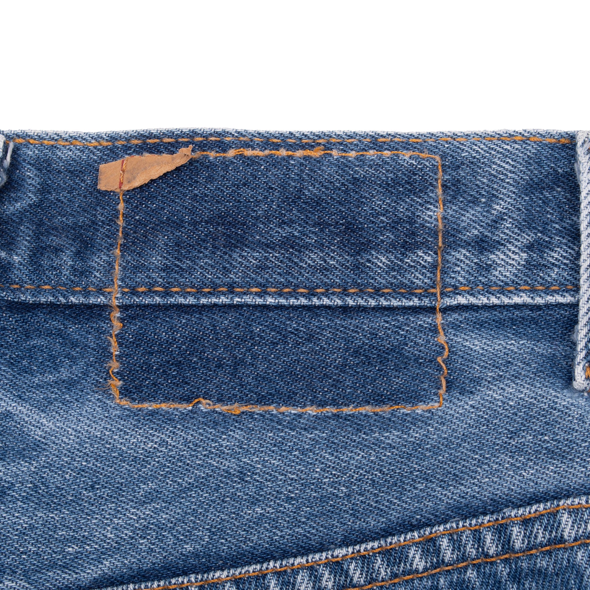 VINTAGE LEVIS 501 INDIGO BLUE JEANS 1990S SIZE 43X29