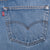 VINTAGE LEVIS 501 INDIGO BLUE JEANS 1990S SIZE 43X29