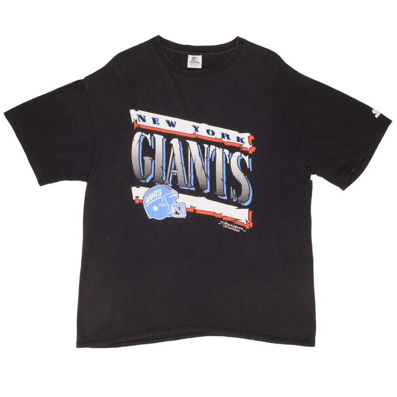 Vintage NFL New York Giants Tee Shirt 1990 Size XL Made In USA With Single Stitch Sleeves