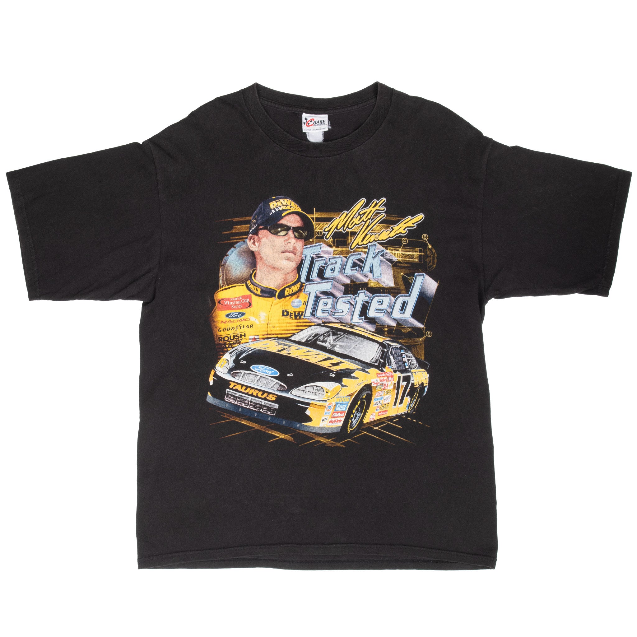 VINTAGE NASCAR RACING MATT KENNETH 2002 TEE SHIRT LARGE