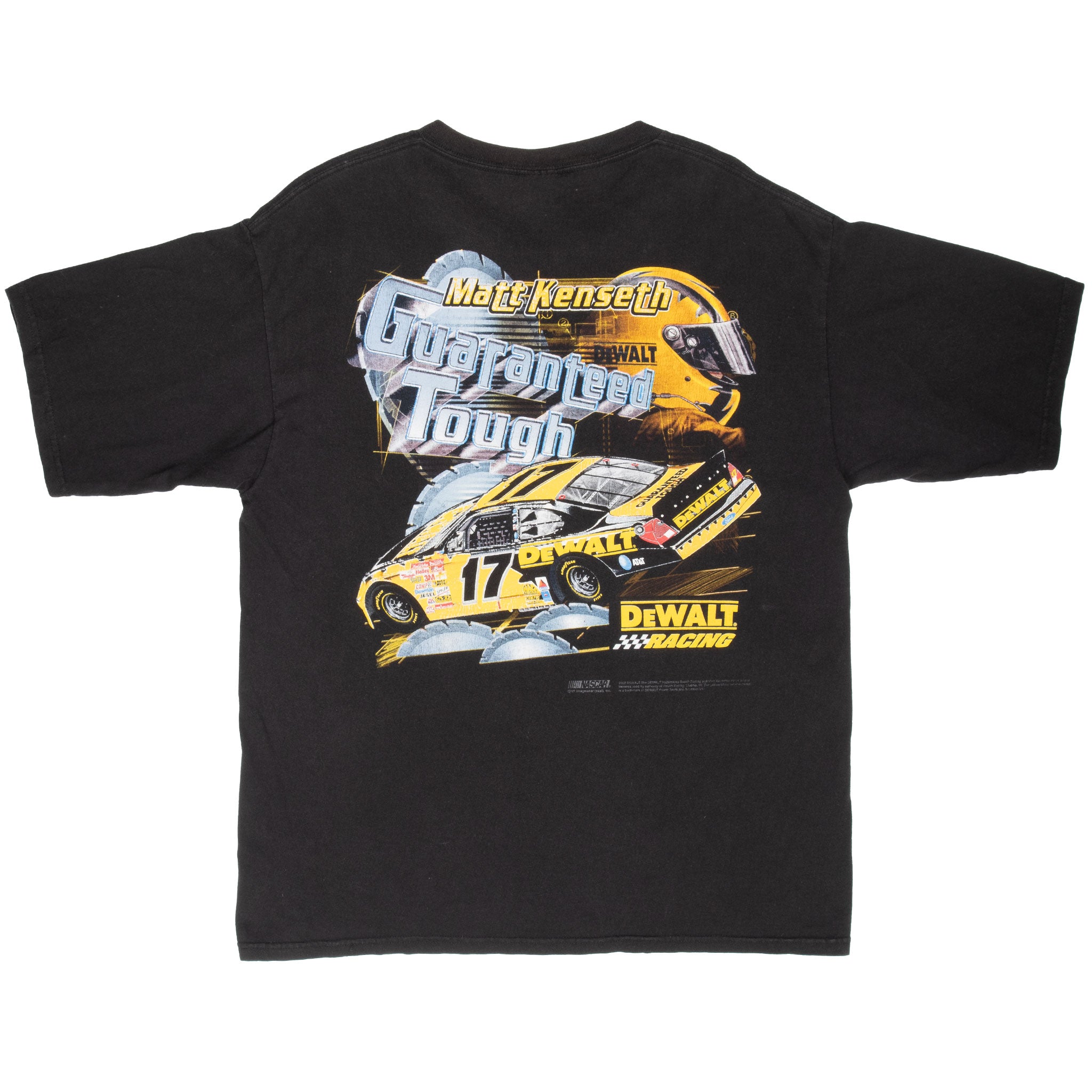 VINTAGE NASCAR RACING MATT KENNETH 2002 TEE SHIRT LARGE