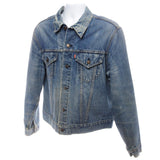 VINTAGE LEVIS JACKET SINGLE STITCH SIZE 46 MADE IN USA