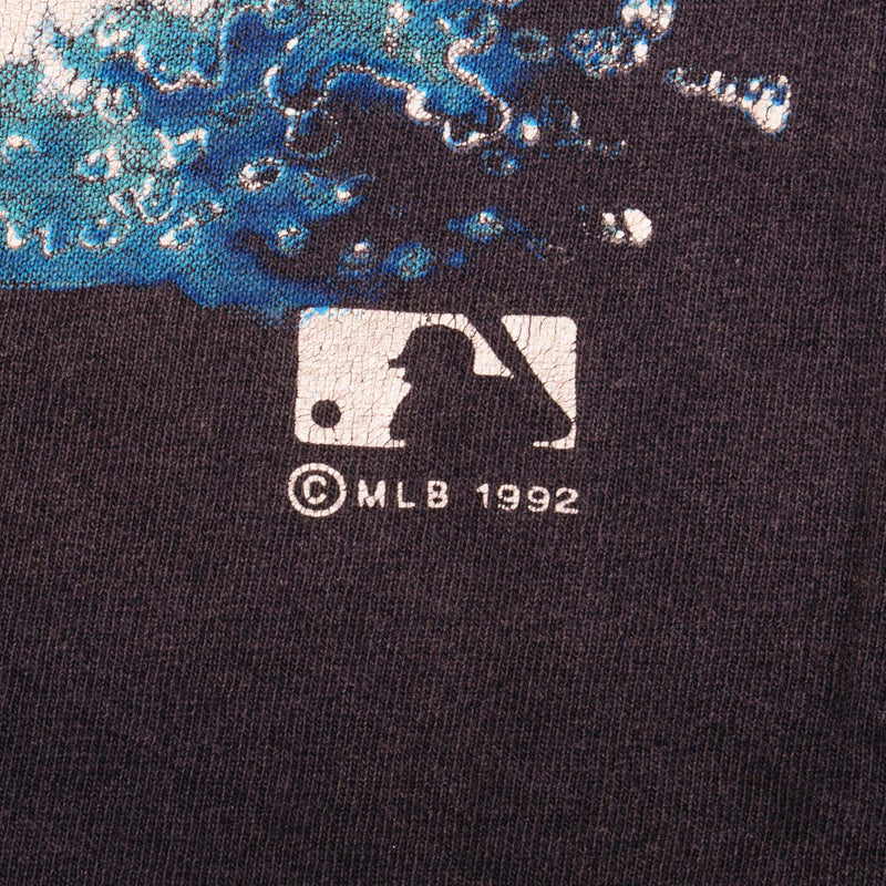 VINTAGE MLB FLORIDA MARLINS TEE SHIRT 1992 SIZE LARGE MADE IN USA