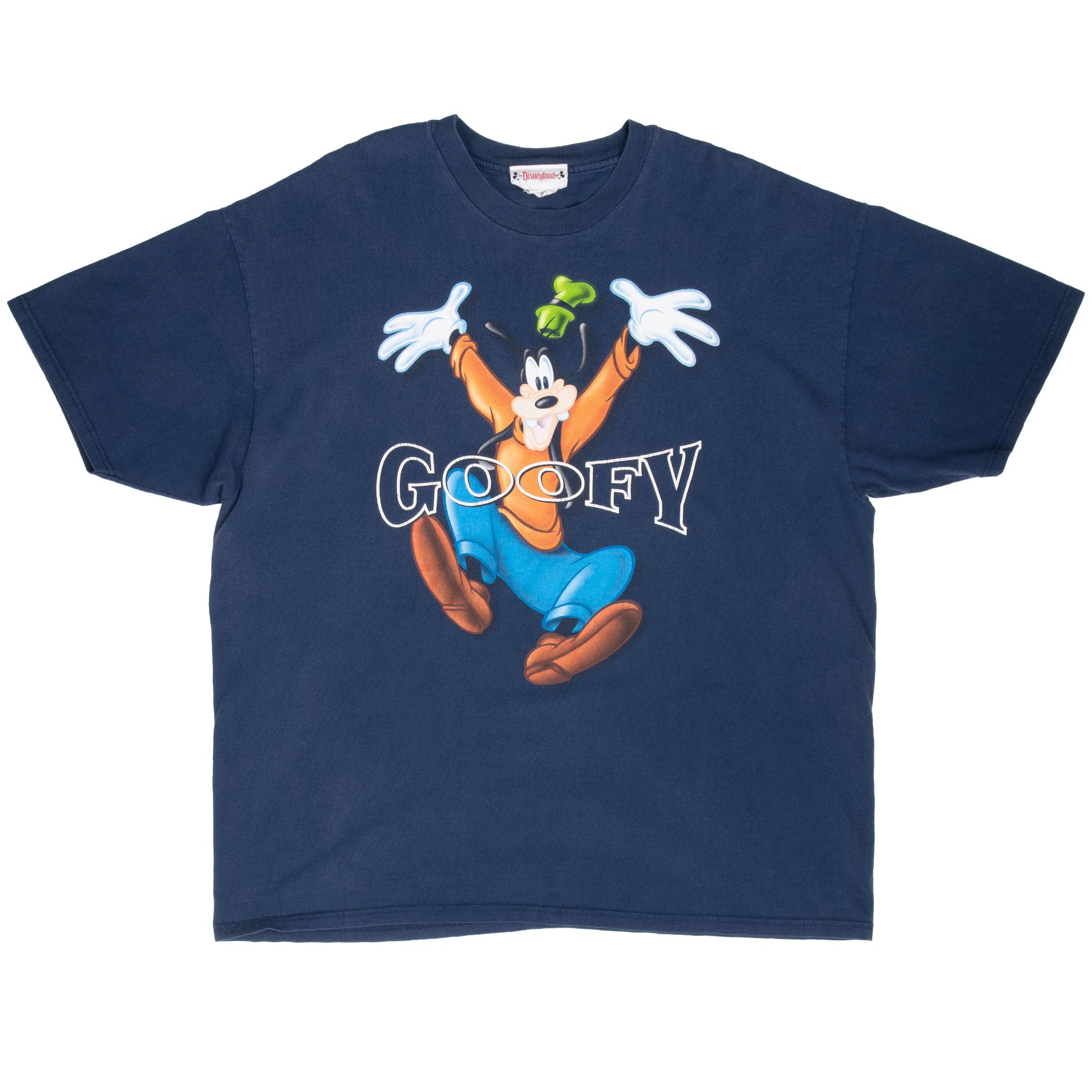 Vintage Disney Goofy 1990S Blue Tee Shirt Size 2XL