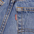 Beautiful Indigo Levis 501 Short Jeans Made in USA with a light blue wash 1990S  Size 26  Back Button #544