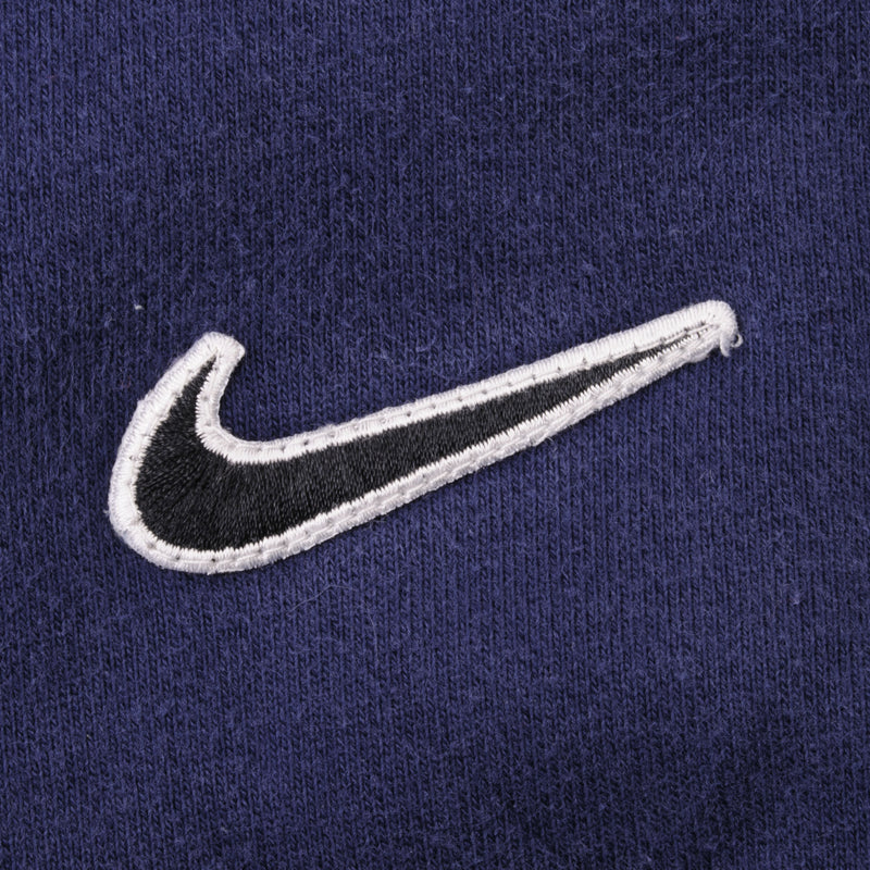 Vintage Nike Swoosh Blue Heavyweight Crewneck Sweatshirt 1990S Size Large 