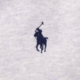 Vintage Ralph Lauren Full Zip Classic Grey Hoodie Sweatshirt 1990S Size Medium