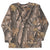 Vintage Hunting Realtree Hardwoods Camo Long Sleeve Pocket Tee Shirt Size Medium