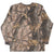Vintage Hunting Realtree Hardwoods Camo Long Sleeve Pocket Tee Shirt Size Medium