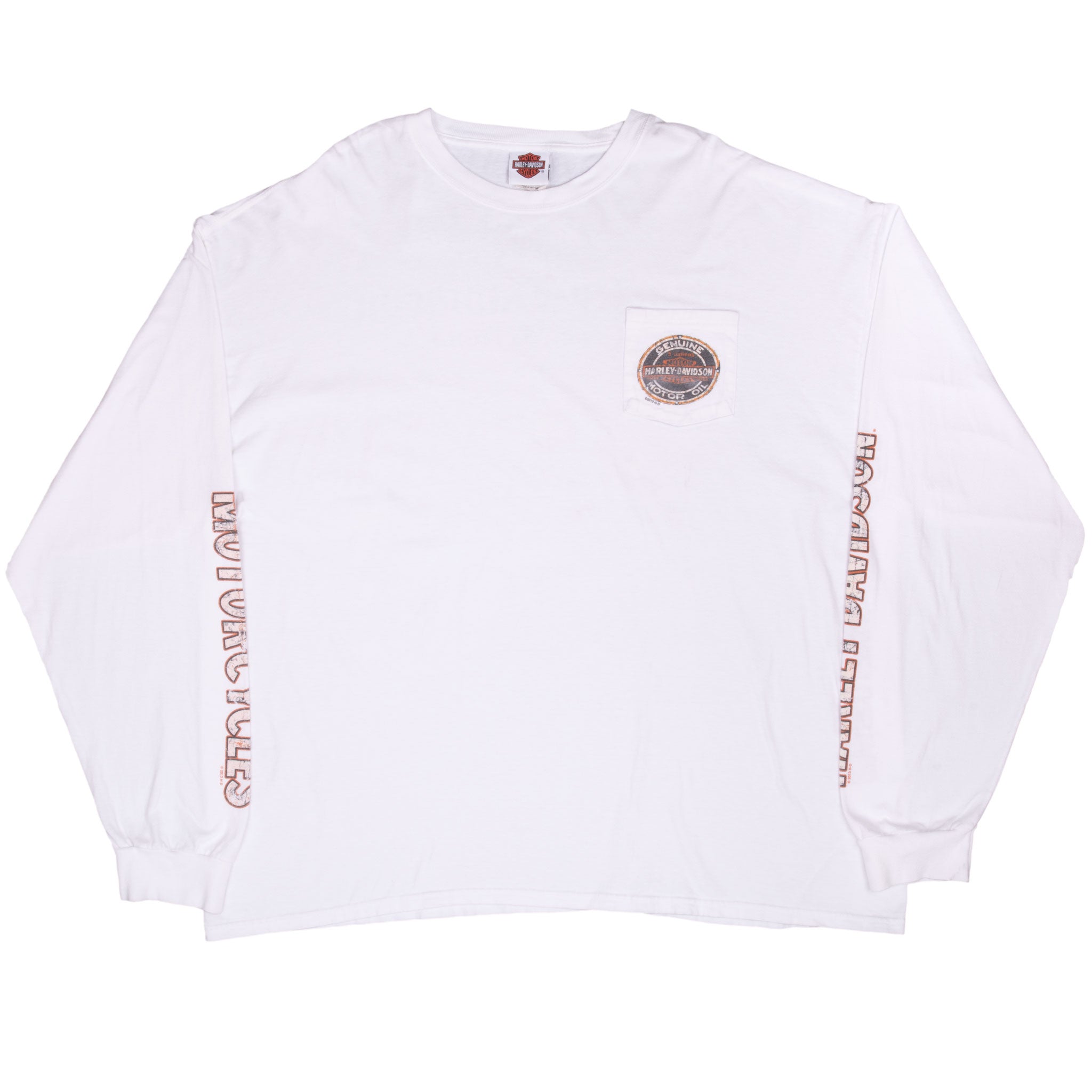 Vintage Harley Davidson Mesa Arizona Long Sleeves Tee Shirt 2013 Size 3XL