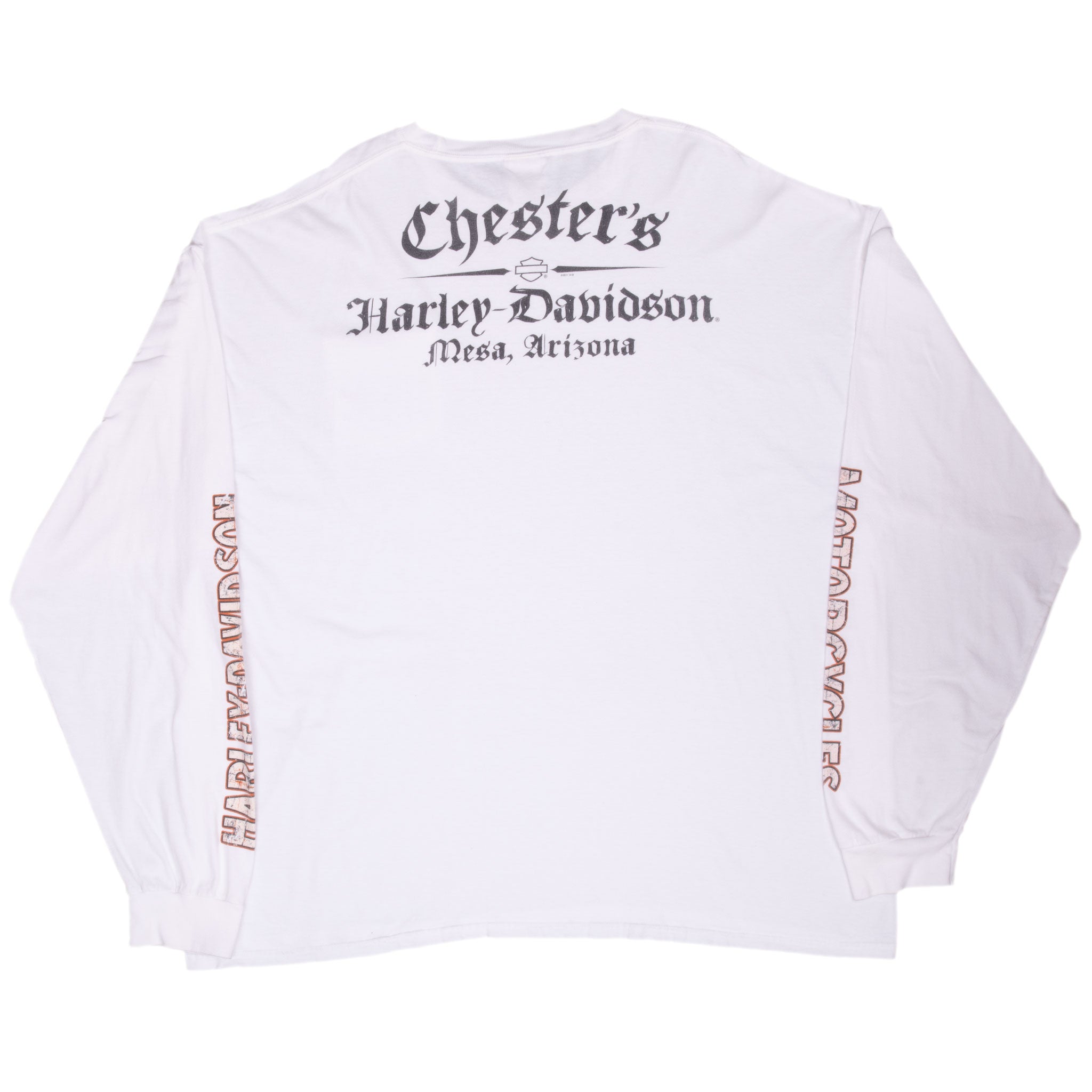 Vintage Harley Davidson Mesa Arizona Long Sleeves Tee Shirt 2013 Size 3XL