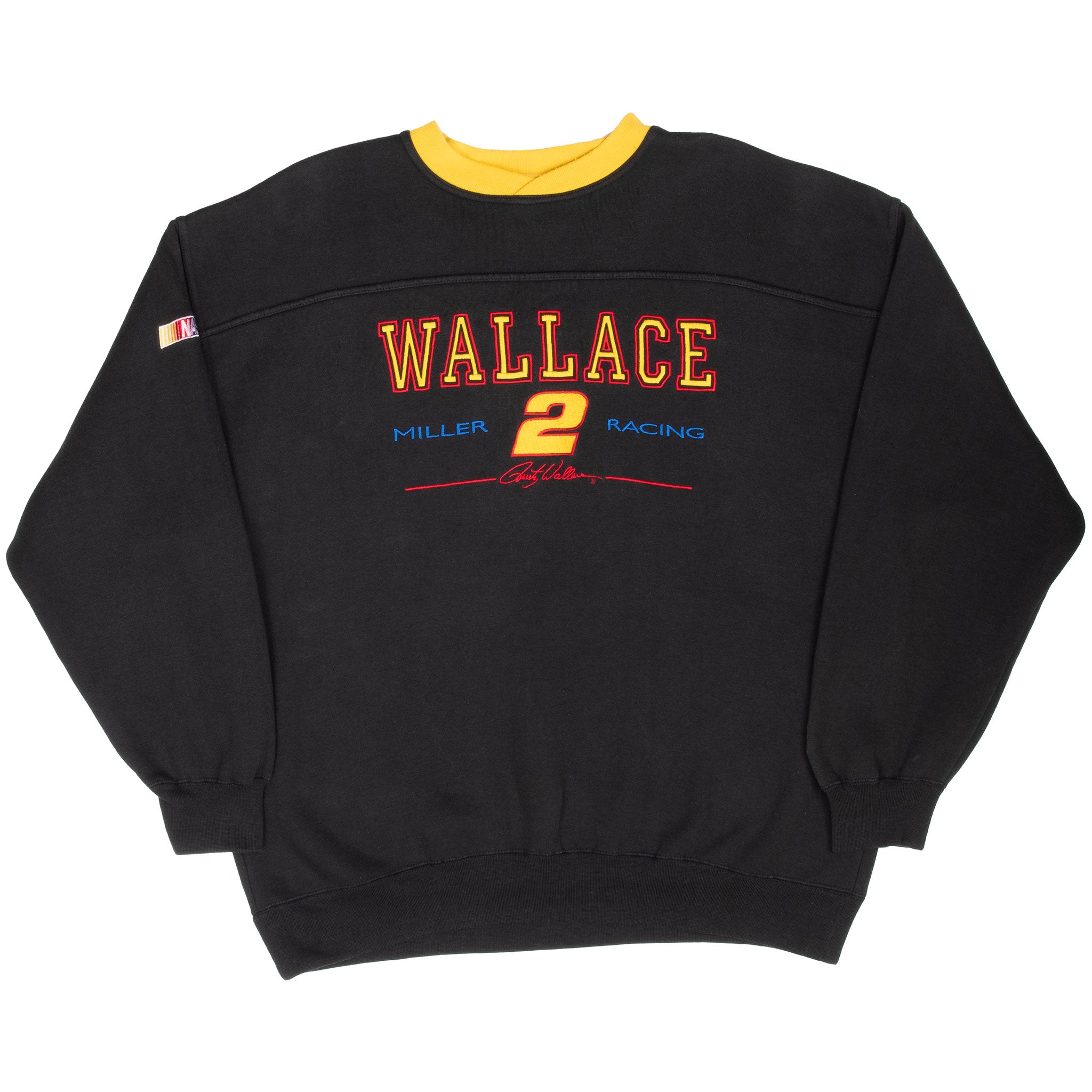 VINTAGE NASCAR RUSTY WALLACE 2 SWEATSHIRT 1990S SIZE XL