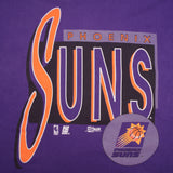 Vintage Nba Phoenix Suns 1990S Tee Shirt Size Xl Made In USA With Single Stitch Sleeves