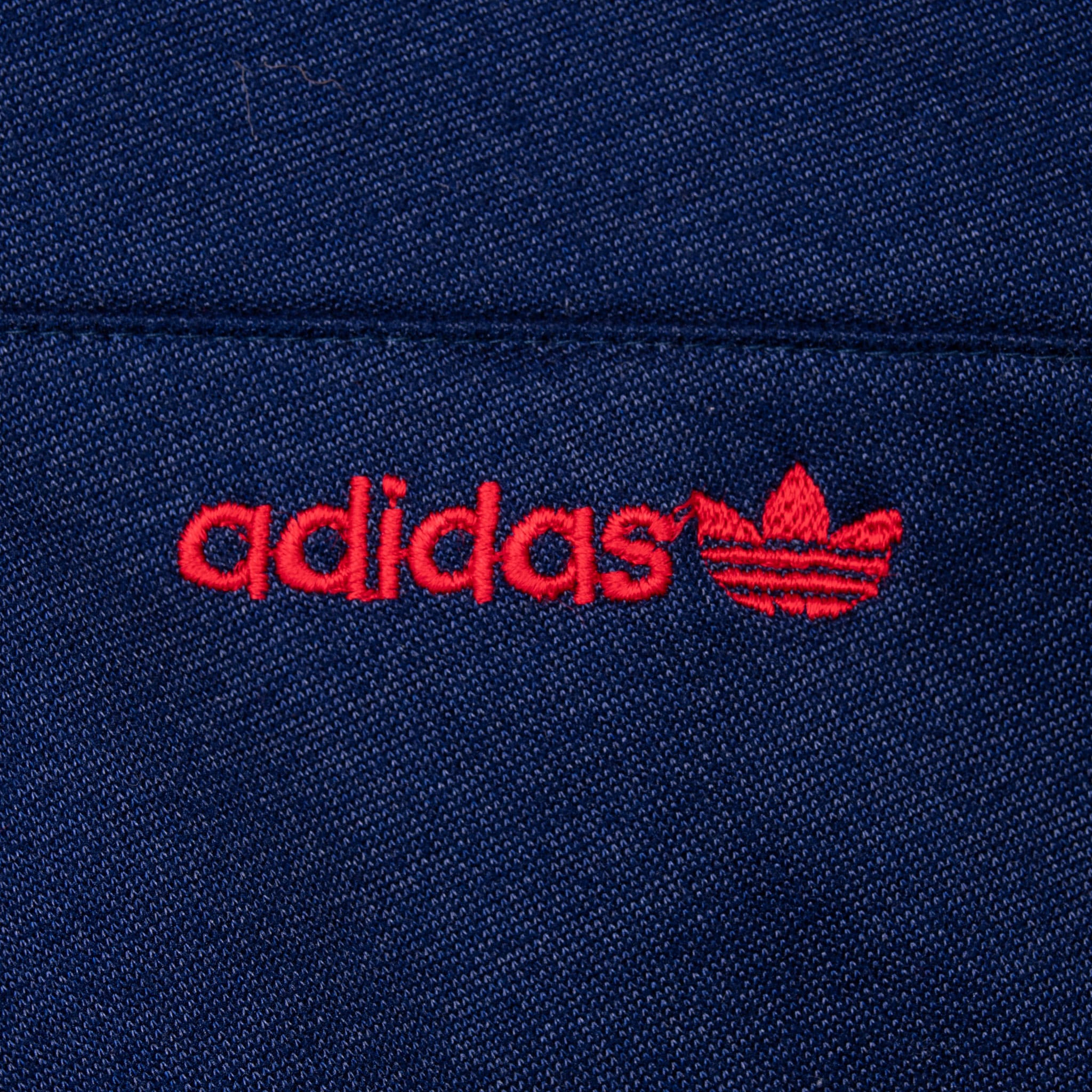 VINTAGE ADIDAS RED YELLOW GREEN JAMAICA TRACK JACKET 1980S XL