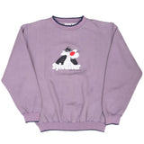 Vintage Looney Tunes Sylvester Embroidered 1990S Sweatshirt Size Large