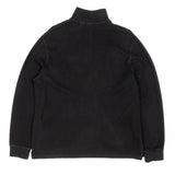 Polo Ralph Lauren Black Quarter Zip Sweatshirt Size XL