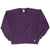 Vintage Russell Athletic Blank Purple Crewneck Sweatshirt 1990S Size Large Made In Usa