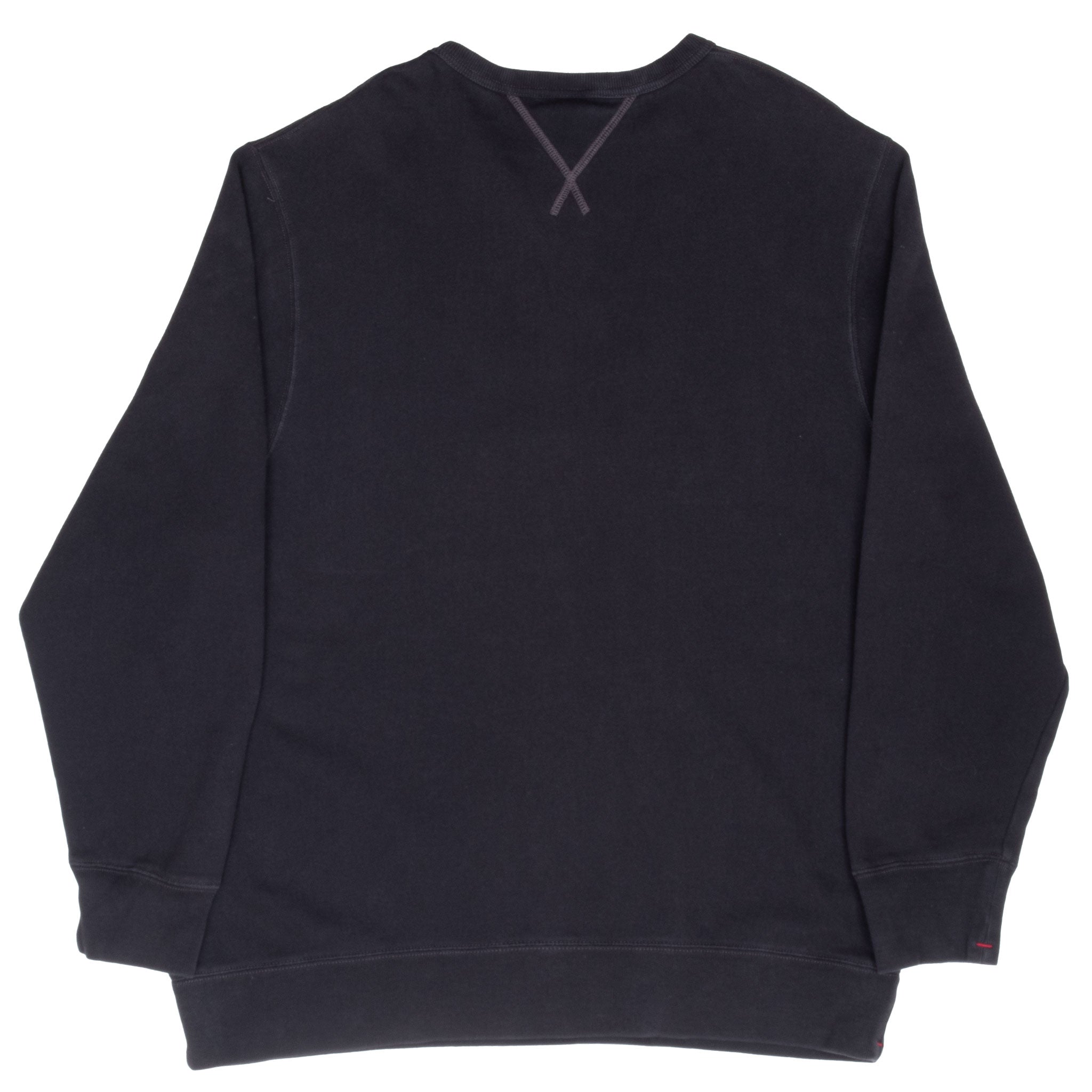 Vintage Ralph Lauren Polo Jeans 1990S Black Crewneck Sweatshirt Size XL