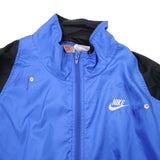 Vintage Nike Blue And Black Shell Jacket From early 1990s Jacket Size XL Nike Grey Label