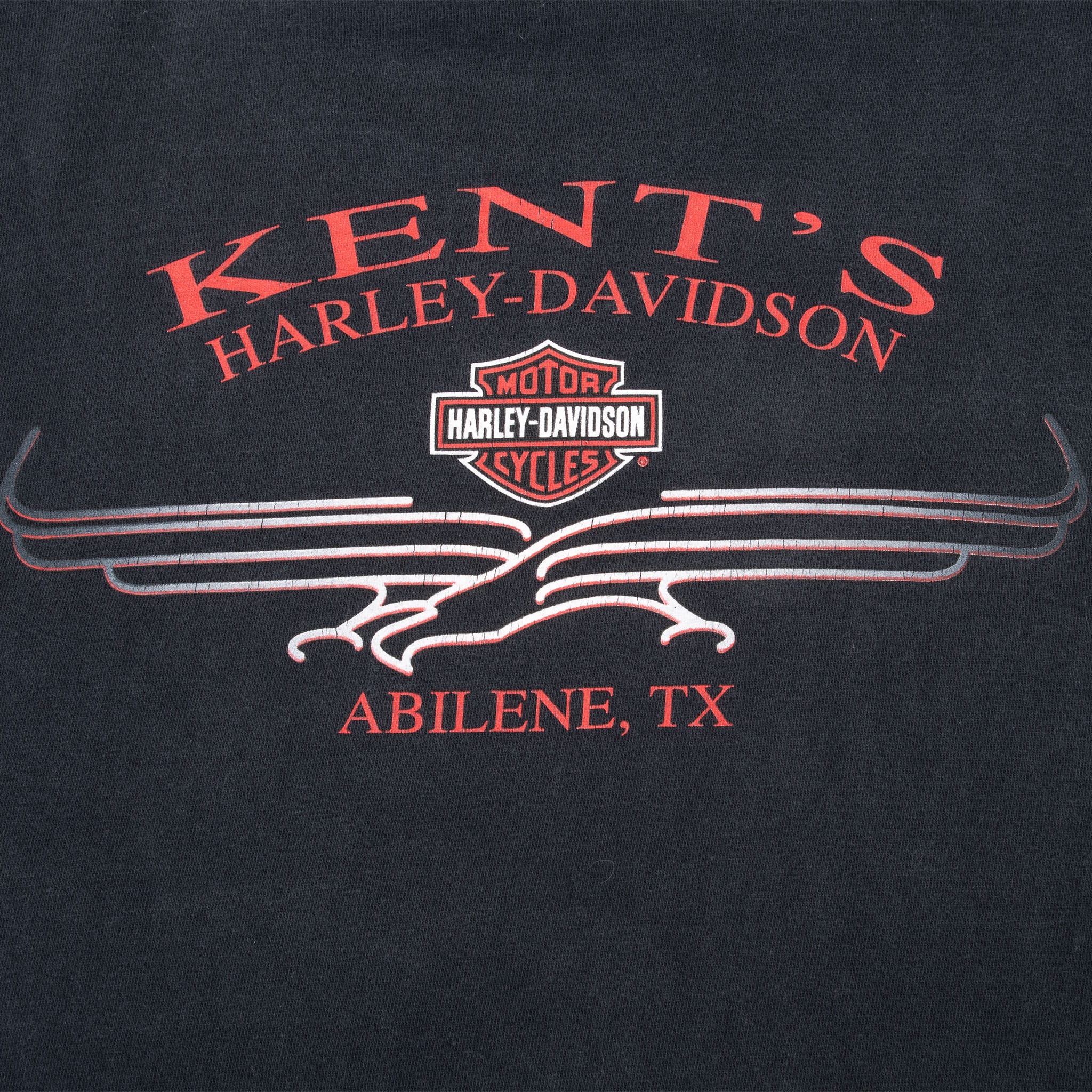 VINTAGE HARLEY DAVIDSON 100 YEARS ABILENE TEXAS TEE SHIRT 2003 XL MADE IN USA