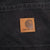 Vintage Carhartt Carpenter Flannel Lined Black Pants Size 32X30