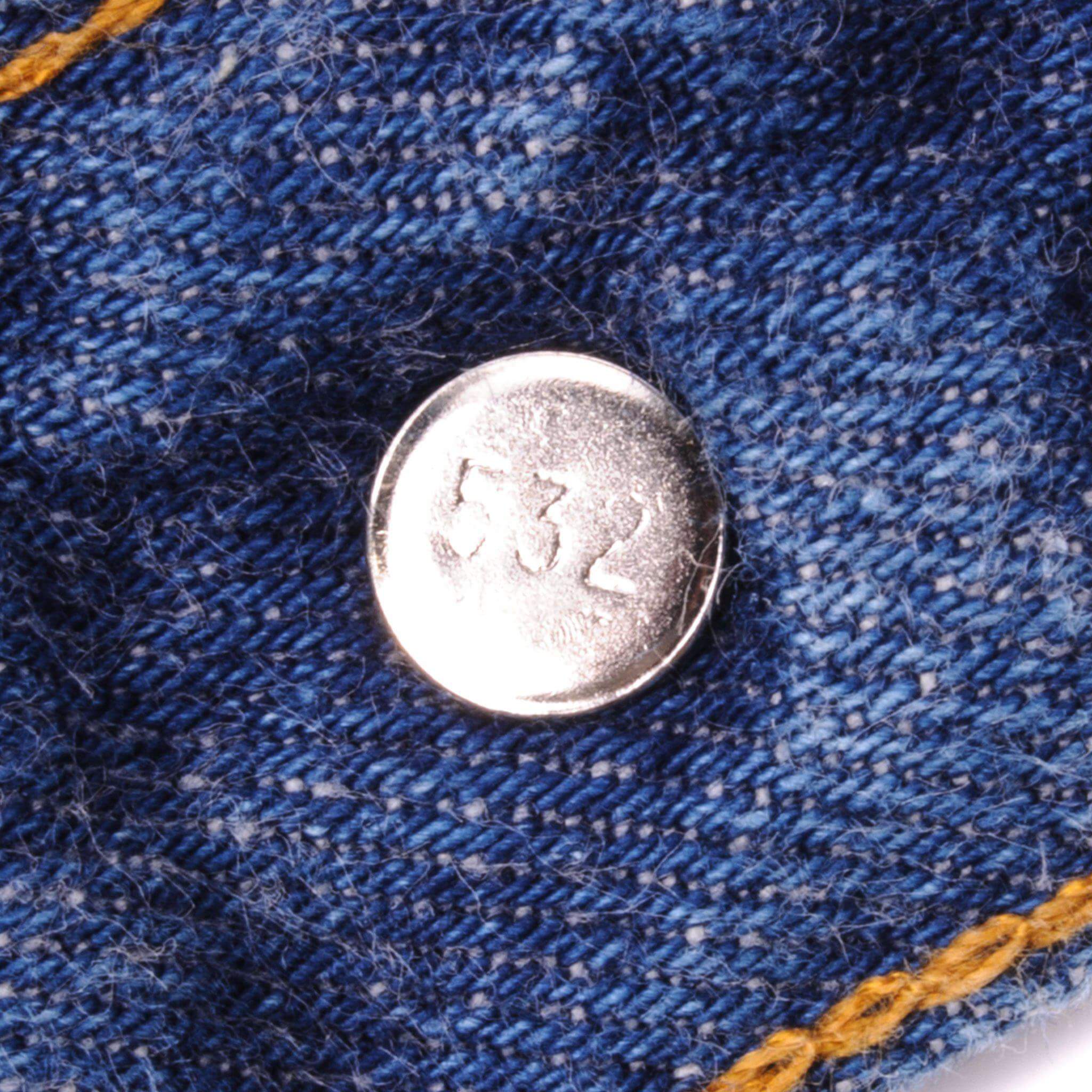 VINTAGE LEVIS 501 JEANS INDIGO 1988-1993 SIZE W34 L32 MADE IN USA