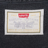 Vintage Levis Red Tab Denim Black Pocket Shirt 1990S Size Large
