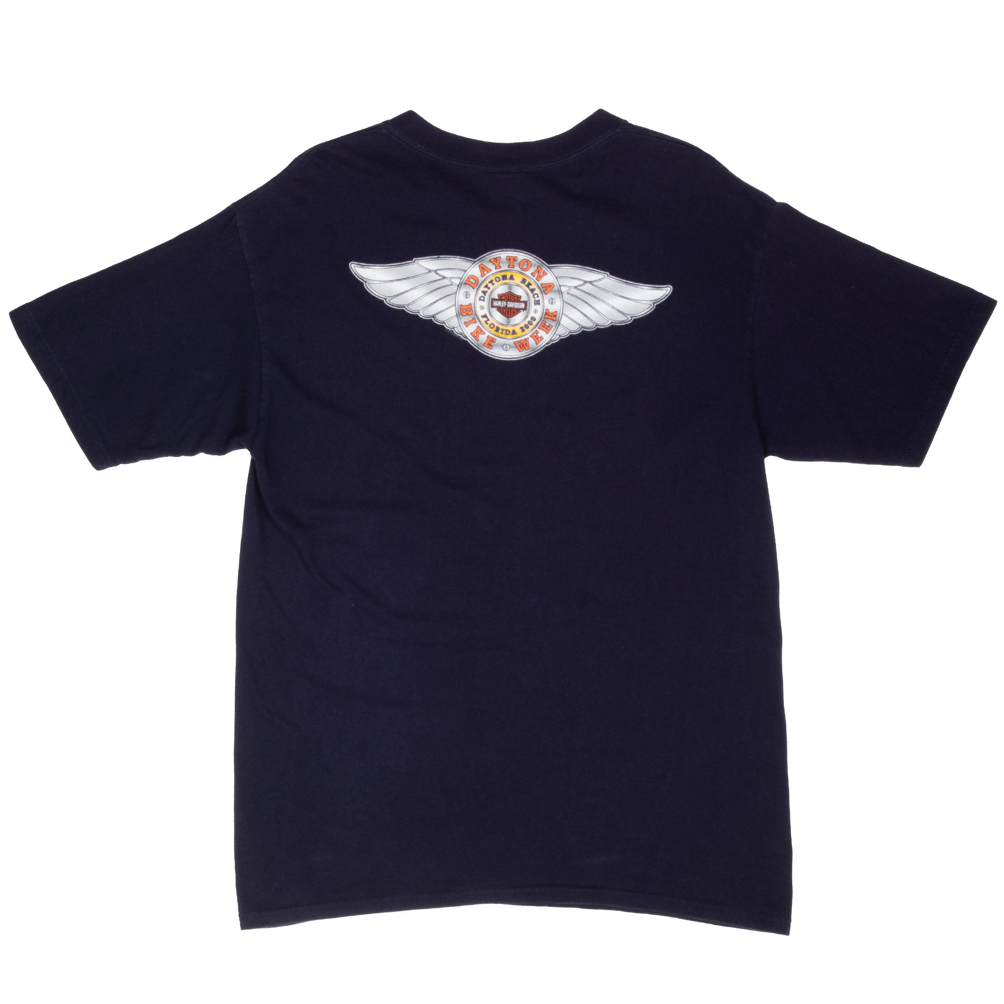 Vintage Harley Davidson Florida Daytona Bike Week 2000 Tee Shirt Size Large Made In Usa