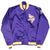 Vintage Nfl Minnesota Vikings Satin Starter Bomber Jacket 1990S Size Large Made In Usa