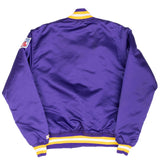 Vintage Nfl Minnesota Vikings Satin Starter Bomber Jacket 1990S Size Large Made In Usa
