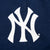 VINTAGE NIKE MLB NEW YORK YANKEES CENTER SWOOSH TEE SHIRT 2007 LARGE