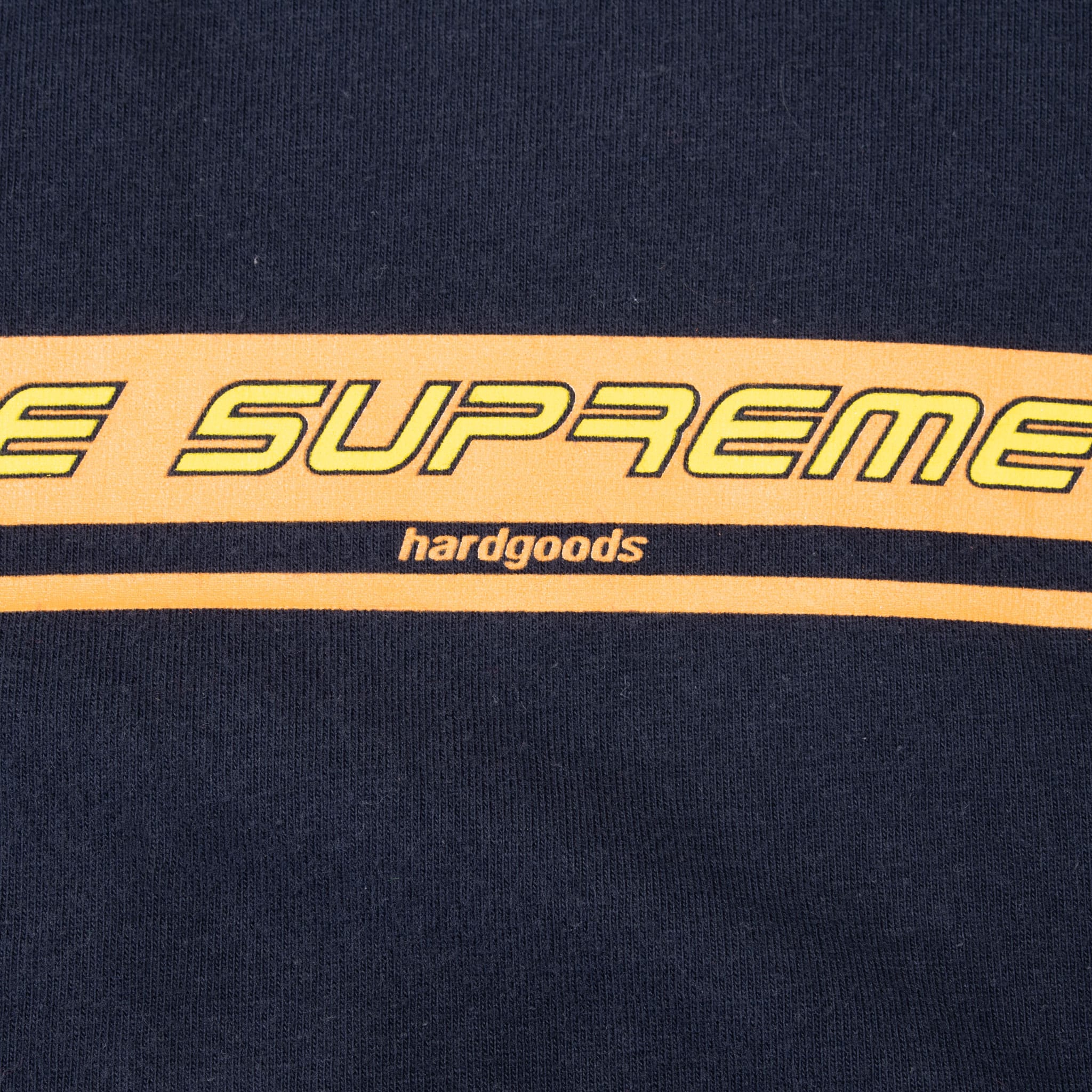 SUPREME HARDGOODS BLACK TEE SHIRT SIZE LARGE MADE IN USA